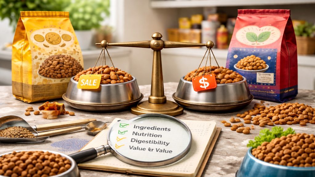 Comparison of Popular Imported Dog and Cat Food Brands in Iran